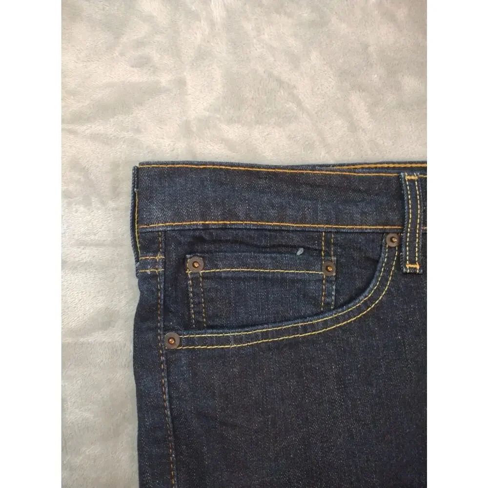 Levis 541 Jeans Mens 48x30 Athletic Fit Straight Leg Dark Wash Casual Americana
